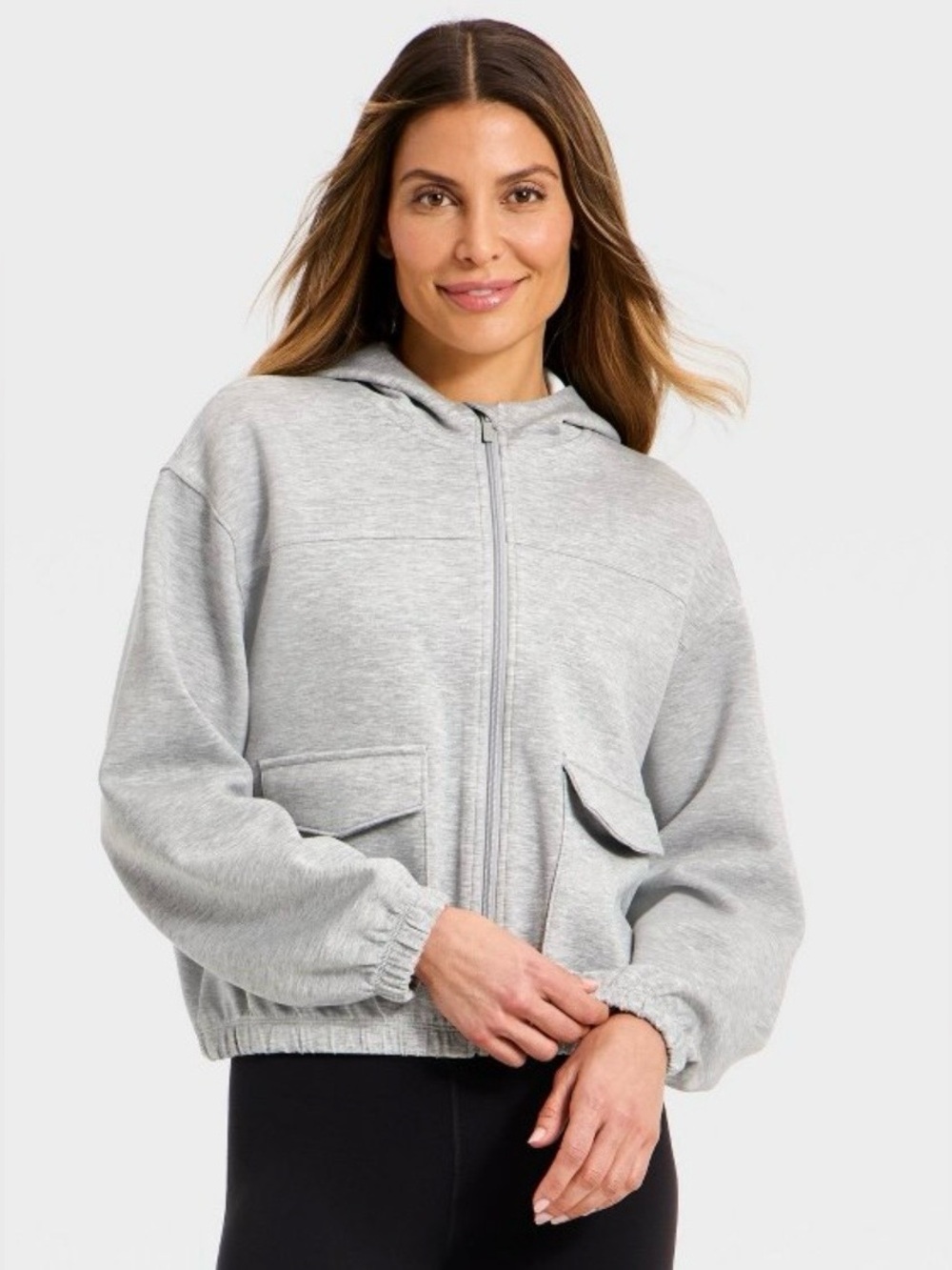 NWT Target Gray Zip Up Hoodie